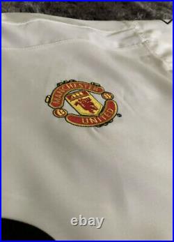 Manchester United Ole Gunnar Solskjaer Match Worn Signed Shirt
