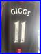 Manchester United Ryan Giggs Signed Football Shirt Black Nike with Certificate
