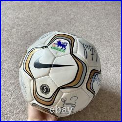 Manchester United SIGNED Premier league Football 2005 Scholes, Rooney, Giggs