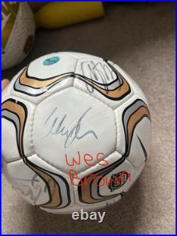 Manchester United SIGNED Premier league Football 2005 Scholes, Rooney, Giggs