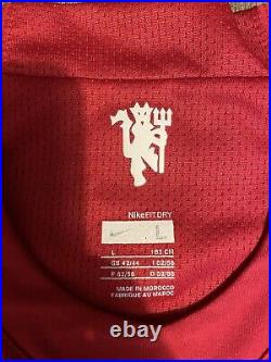 Manchester United Shirt Signed 2007-2008 The Champions League Winners Rare