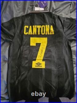Manchester United Shirt Signed By Eric Cantona