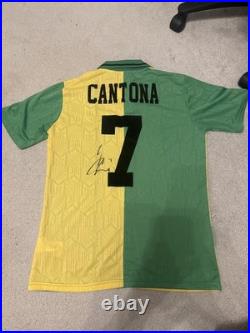 Manchester United Shirt Signed By Eric Cantona
