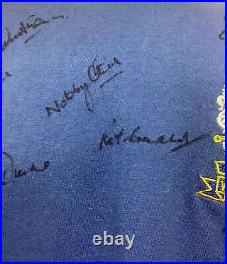 Manchester United Signed 1968 European Cup Final Shirt x 8 Bobby Charlton