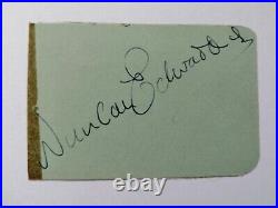 Manchester United Signed Album Page 1955 1956 By Duncan Edwards Busby Babe