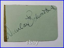 Manchester United Signed Album Page 1955 1956 By Duncan Edwards Busby Babe