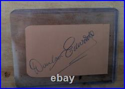 Manchester United Signed Album Page 1955 1956 By Duncan Edwards & Tommy Taylor