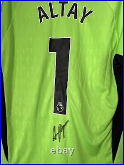 Manchester United Signed Altay Shirt With COA