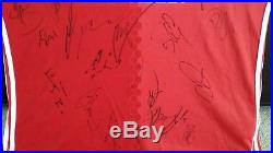Manchester United Signed Autograph Shirt Adidas Jersey Lukaku Rashford Pogba Mou