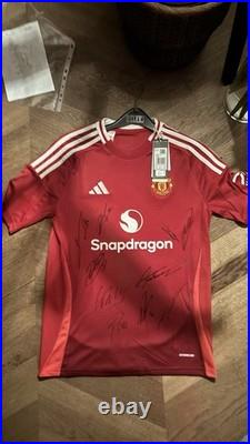 Manchester United Signed Football Shirt