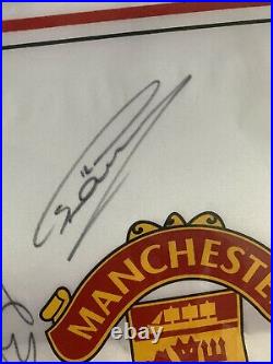 Manchester United Signed Pennant