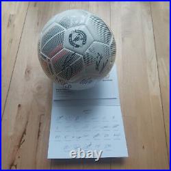 Manchester United Signed Player Ball 23/24 COA