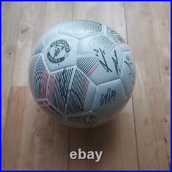 Manchester United Signed Player Ball 23/24 COA