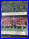 Manchester United Signed Poster 1996-1997. Beckham, Giggs, Cantona, Keane Etc