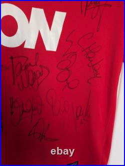 Manchester United Signed Shirt 2013/2014 With COA