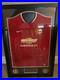 Manchester United Signed Shirt Frame with Engraved Plaque