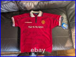 Manchester United Signed Shirt From 99