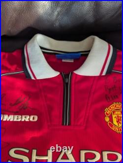 Manchester United Signed Shirt From 99