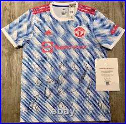 Manchester United Signed Shirt (Inc. Cristiano Ronaldo) with MUFC COA MU042343