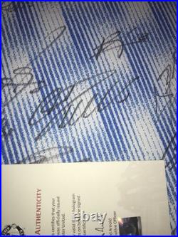 Manchester United Signed Shirt (Inc. Cristiano Ronaldo) with MUFC COA MU042343