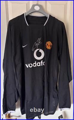 Manchester United Signed Shirt Roy Keane 2003-2004 Away Shirt Long Sleeve XXXL Manchester United Signed Shirt Roy Keane 2003-2004 Away Shirt Long Sleeve XXXL