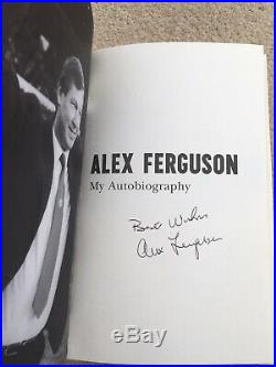 Manchester United Sir Alex Ferguson Signed Shirt, Autobiography & Programmes