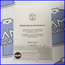 Manchester United Squad Signed 2019/2020 Football Ball Official Club COA