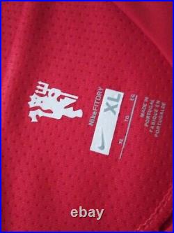 Manchester United Team Signed XL Football Shirt Season 2009/2010 New With Tags