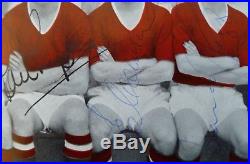 Manchester United The Red Devils 1956/57 signed by 11 Busby Babes
