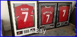 Manchester United Trio Number 7 Signed and Match Worn Shirts