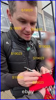 Manchester United Women Signed Football Shirt x12 Women's Football, Drury, WSL