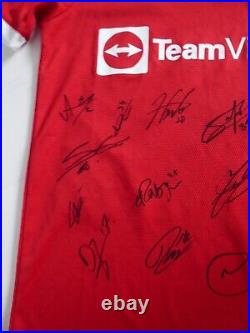 Manchester United Women Signed Shirt x15 Football, Autograph, WSL, Terland Manchester United Women Signed Shirt x15 Football, Autograph, WSL, Terland