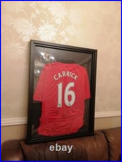 Manchester United jersey Shirt Signed by Michael CARRICK Autograph MUFC
