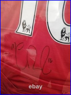 Manchester United jersey Shirt Signed by Michael CARRICK Autograph MUFC