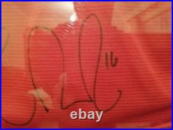 Manchester United jersey Shirt Signed by Michael CARRICK Autograph MUFC