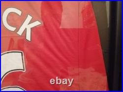 Manchester United jersey Shirt Signed by Michael CARRICK Autograph MUFC