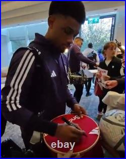 Manchester United multi signed 25/26 Home Shirt (Video Proof)