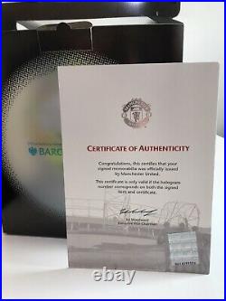 Manchester United signed football from season 1920+Away Shirt1994+MU Badge Set