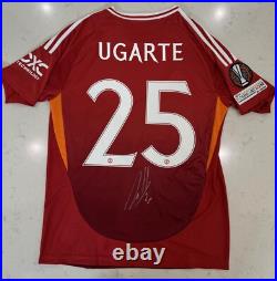 Manuel Ugarte Manchester United Signed Shirt 24/25 Manuel Ugarte Manchester United Signed Shirt 24/25