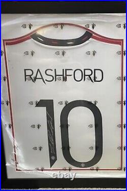 Marcus Rashford 2022/2023 Manchester United signed shirt EXACT PROOF