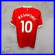 Marcus Rashford Official Manchester United Signed 22/23 Football Shirt