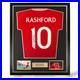Marcus Rashford Signed Manchester United 24/25 Home Shirt- Deluxe Framed