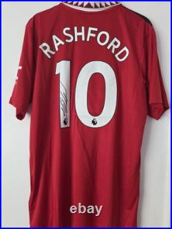 Marcus Rashford Signed Manchester United Shirt