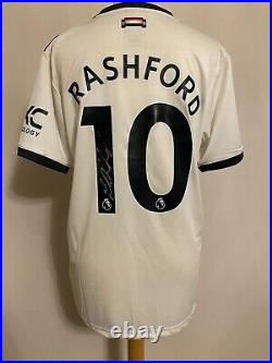 Marcus Rashford Signed Manchester United Shirt