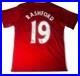 Marcus Rashford Signed Shirt Manchester United Home Kit Exact Photo Proof