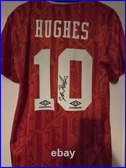Mark Hughes Manchester United Signed Shirt