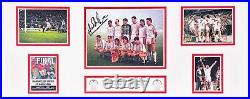 Mark Hughes Signed Manchester United 1991 Ecwc Final Storyboard Comes With Proof