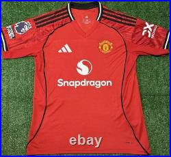 Mason Mount Signed Manchester United 25/26 Home Shirt with EXACT VIDEO PROOF & COA