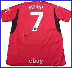 Mason Mount Signed Manchester United Shirt