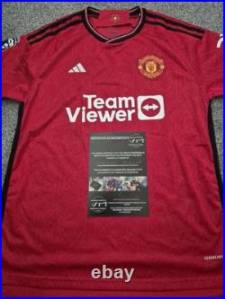 Mason Mount Signed Manchester United Shirt With COA